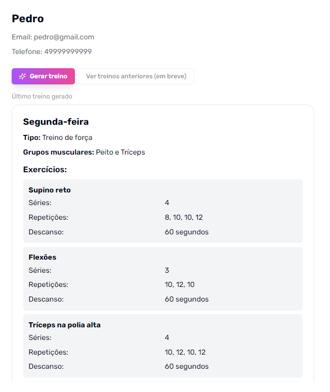 Passo 4: Visualize o plano